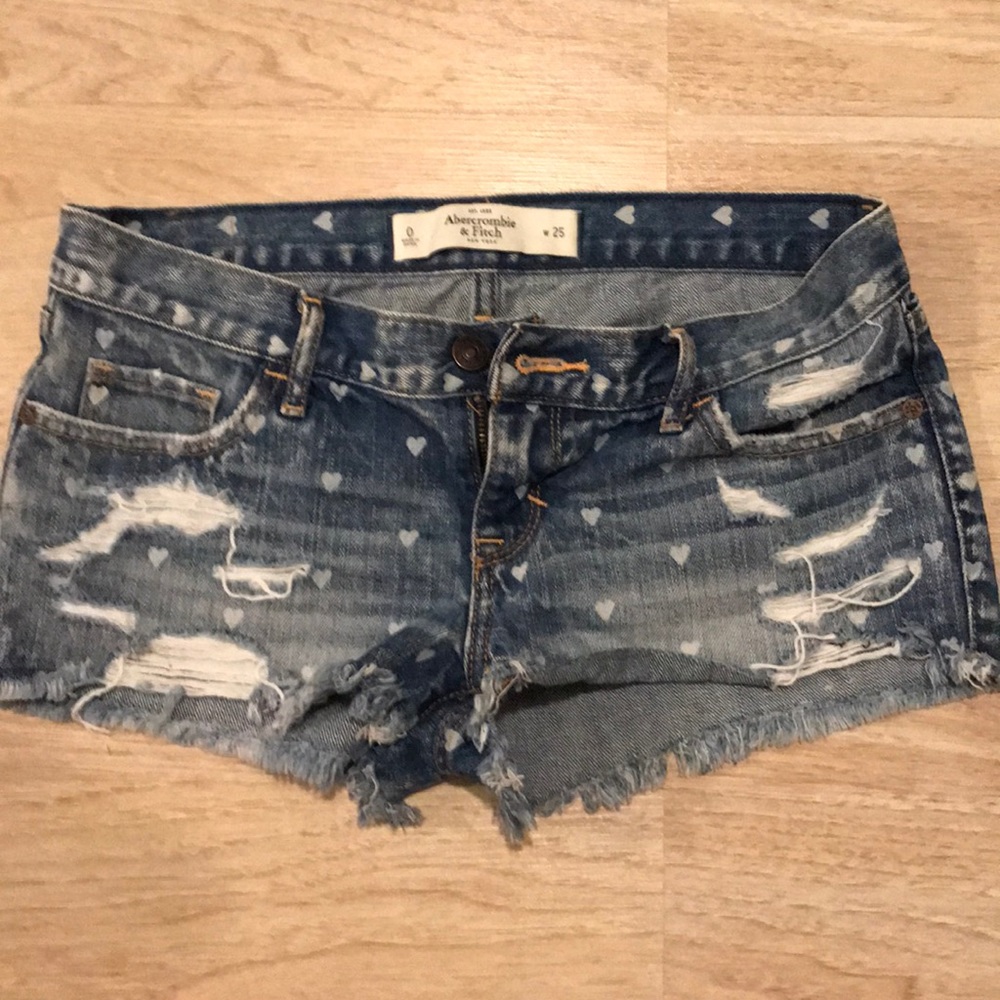 Abercrombie and Fitch shorts size 0,  waist 25